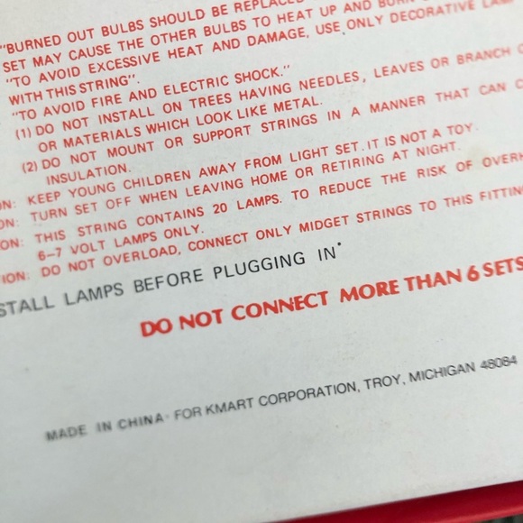 Vtg Multicoloured String Lights - Picture 10 of 13